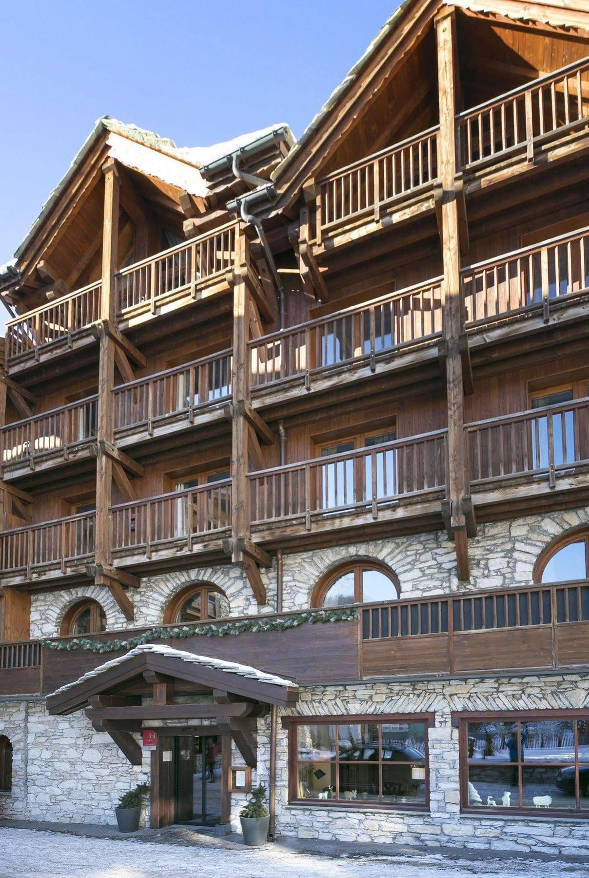 Hotel Kandahar Валь-д'Изер Экстерьер фото